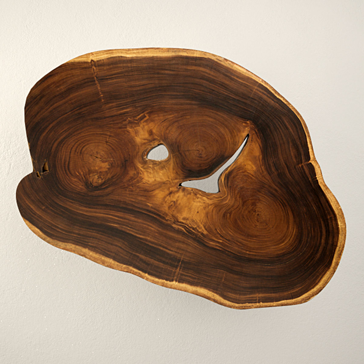 Suar Wood Table 3D model_2