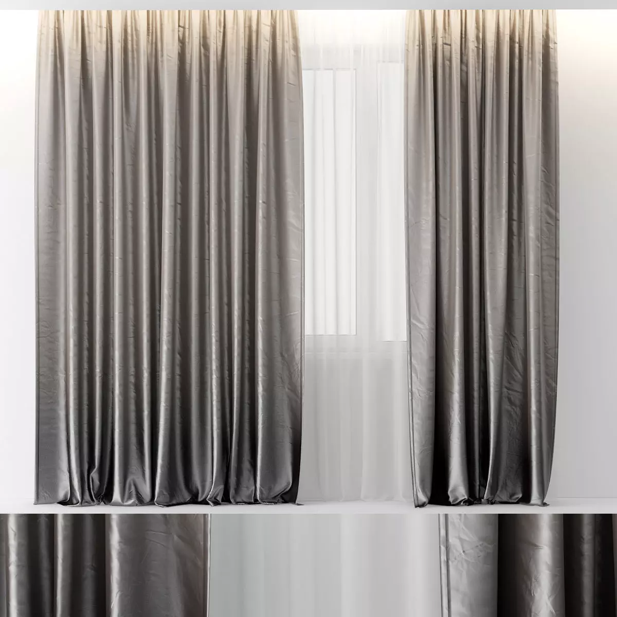 CURTAINS GRADIENT 3D model