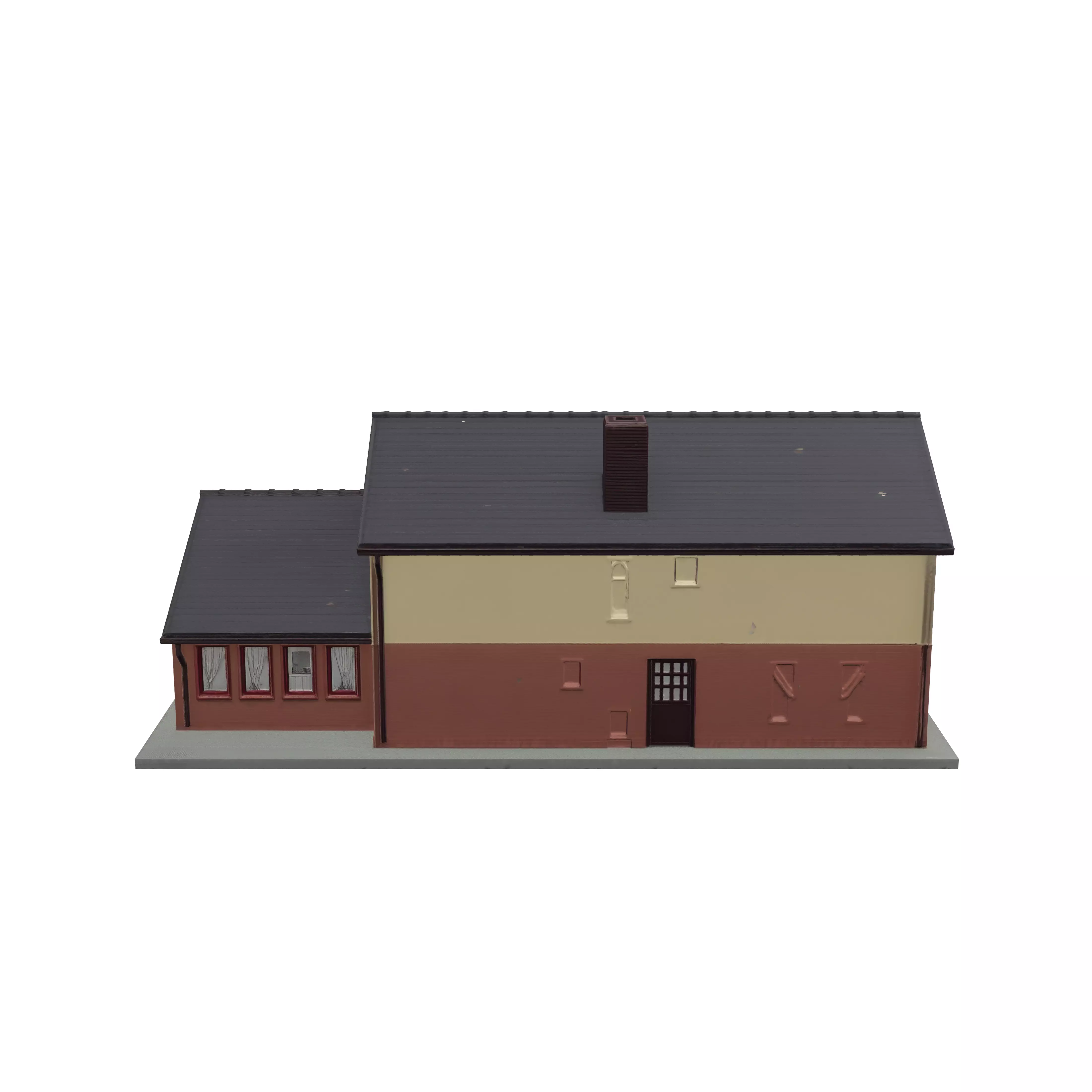 Train Station 3D model