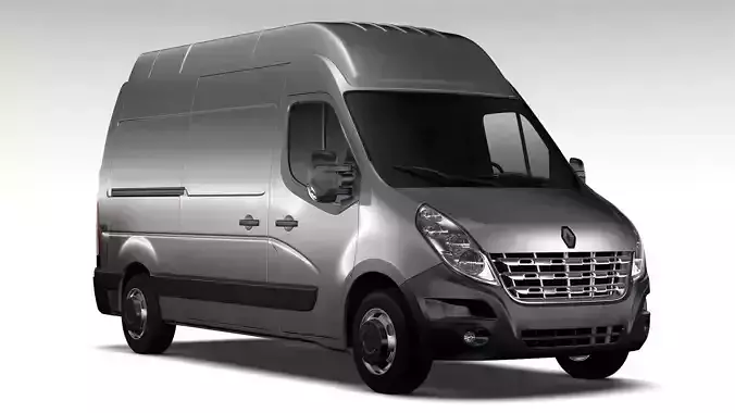 Renault Master L2H3 Van 2010 3D model
