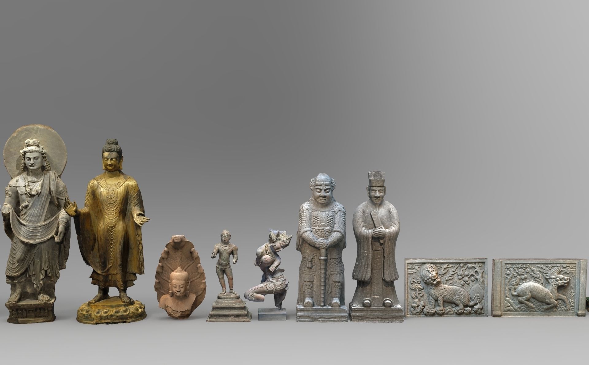 Museum Pack - Ancient Cultures Bundle Low-poly 3D model_4