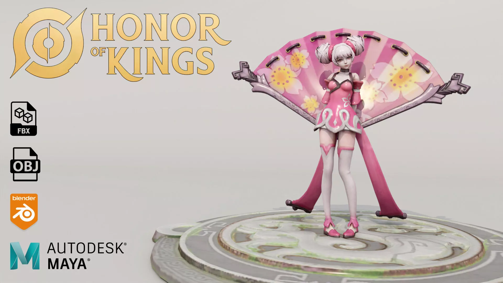XIAO QIAO - HONOR OF KINGS 3D print model