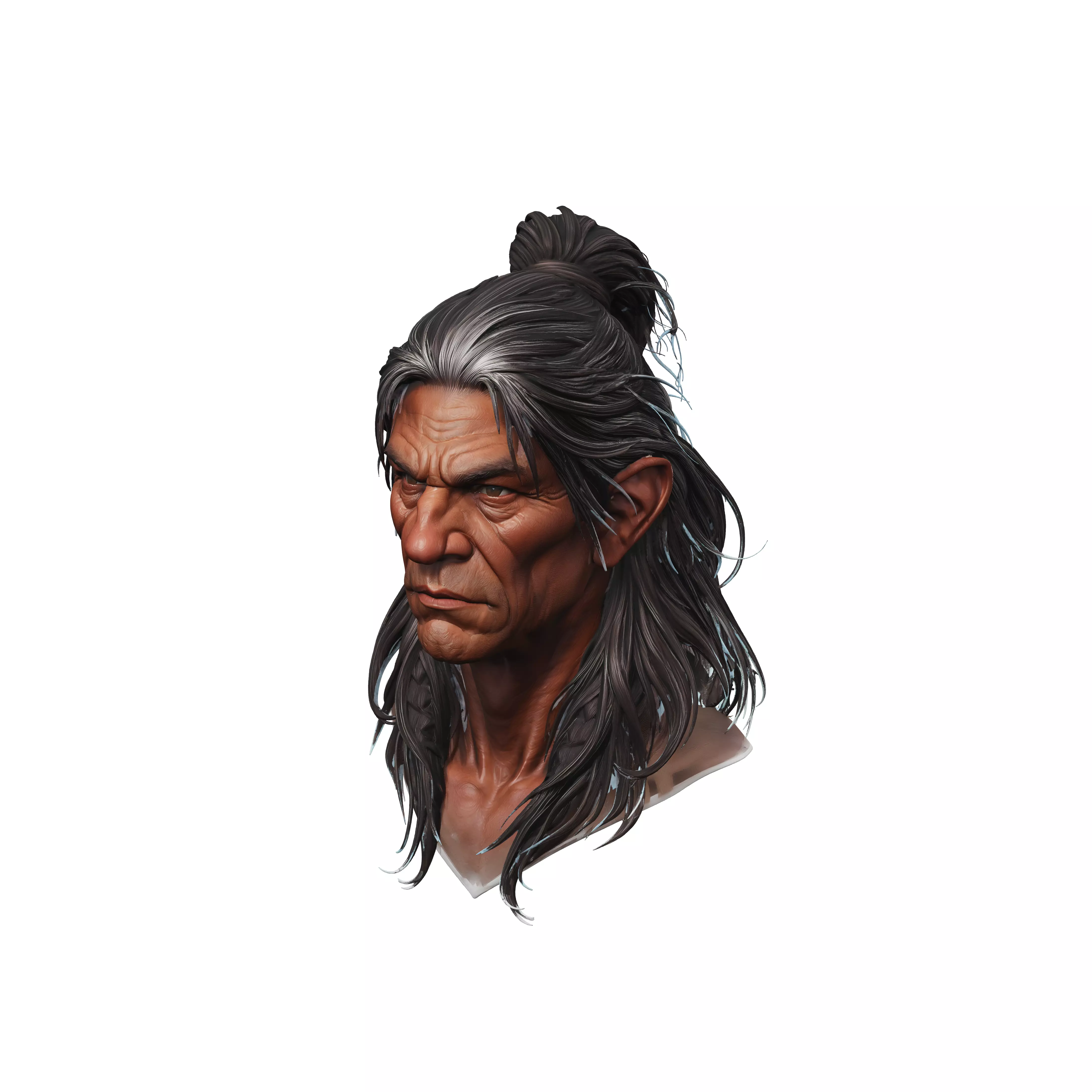 Weathered Elder 3D model