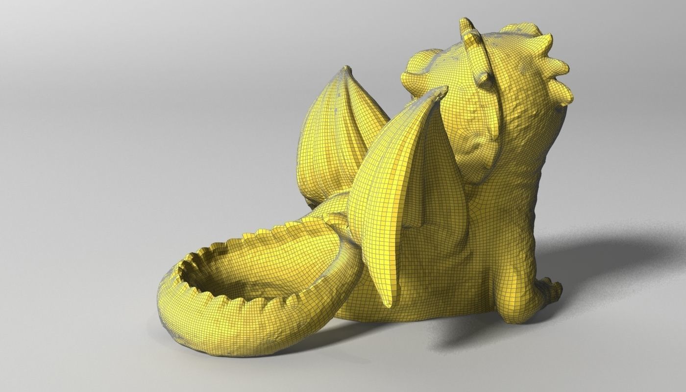 Baby Dragon 3D model_6