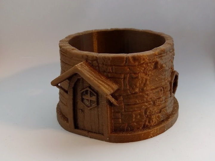 Fairy Hut 3D print model_4