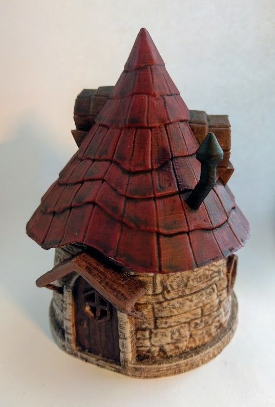 Fairy Hut 3D print model_1