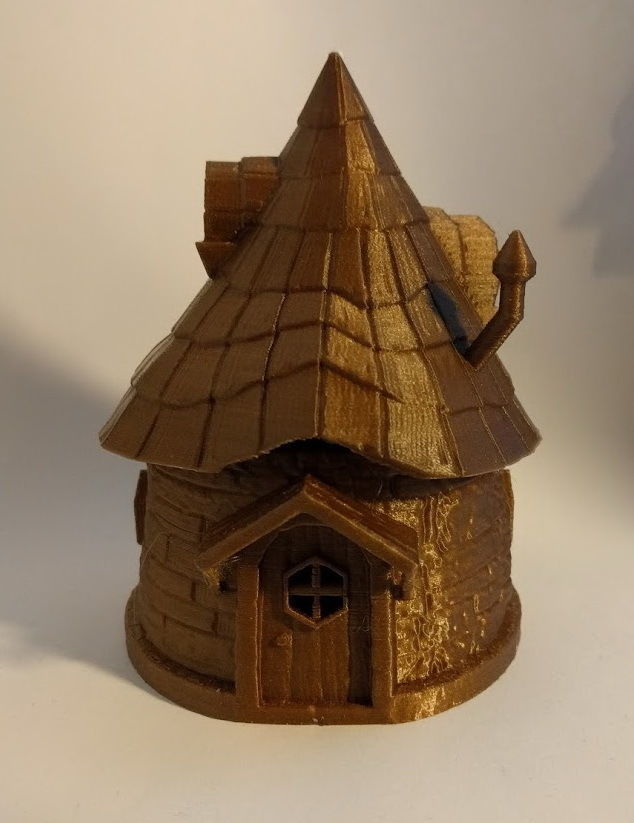 Fairy Hut 3D print model_3