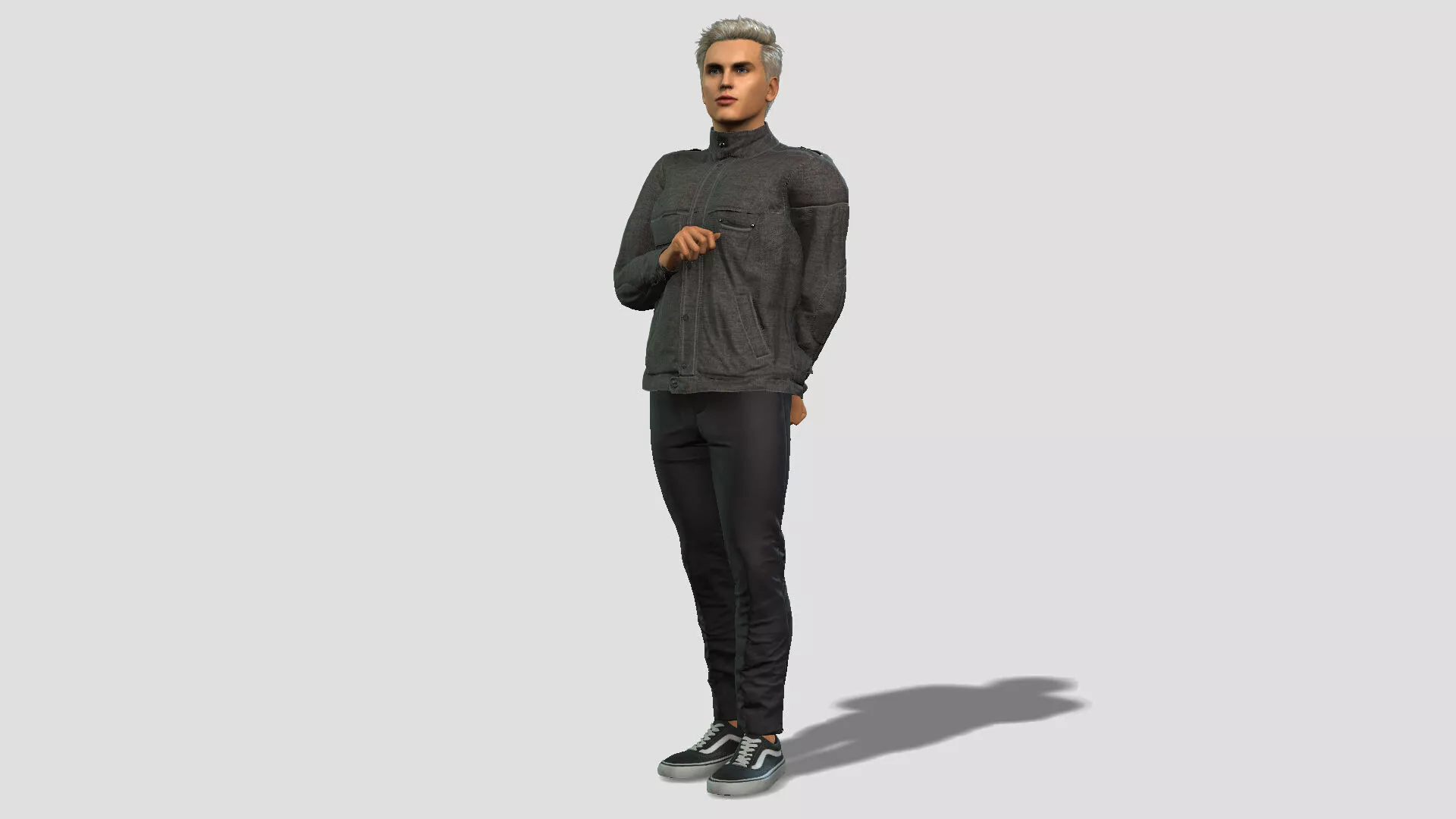 Handsome Male Character 3D model
