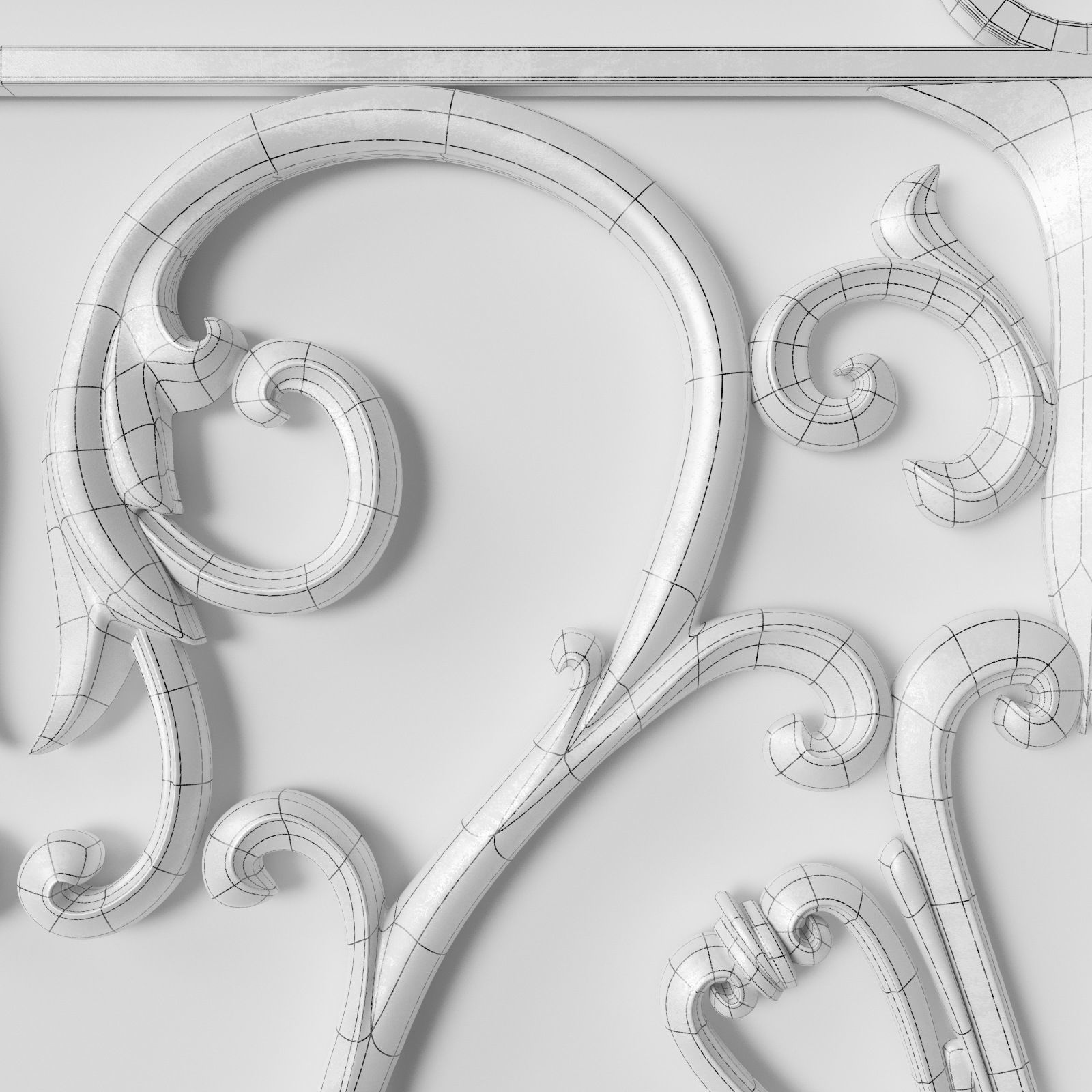 Baluster 3D model_5