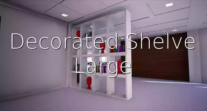 Decorated Shelve Large SHC Quick Office LM