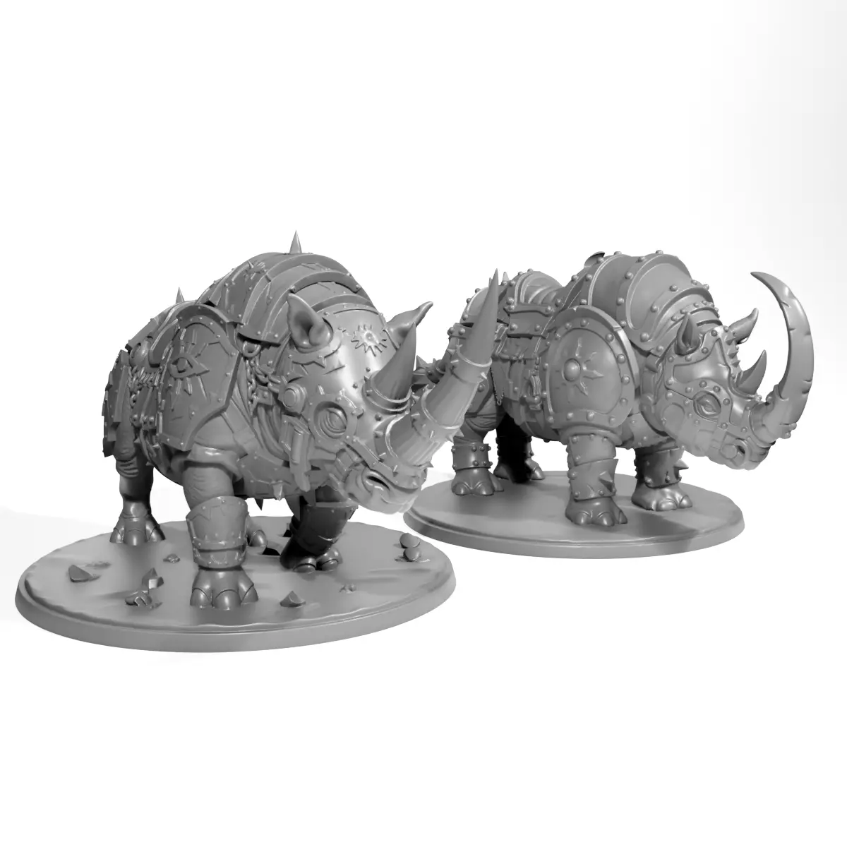 War Rhinos 3D print model