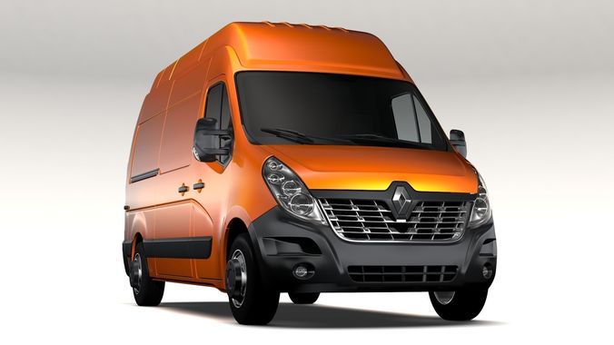 Renault Master L2H3 Van 2017 3D model