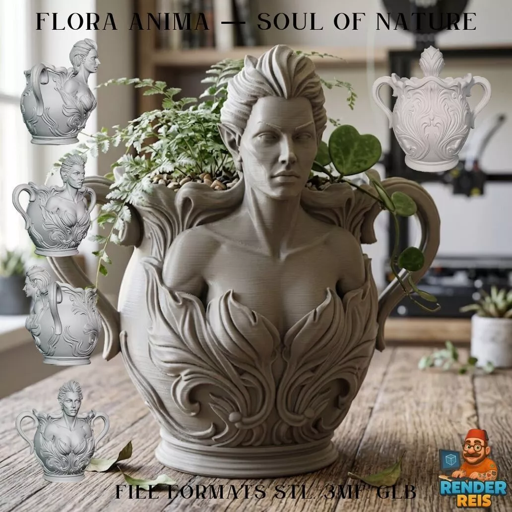 Flora Anima Soul of Nature 3D print model