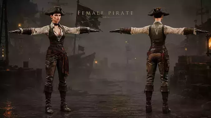 Pirate Captain Female 