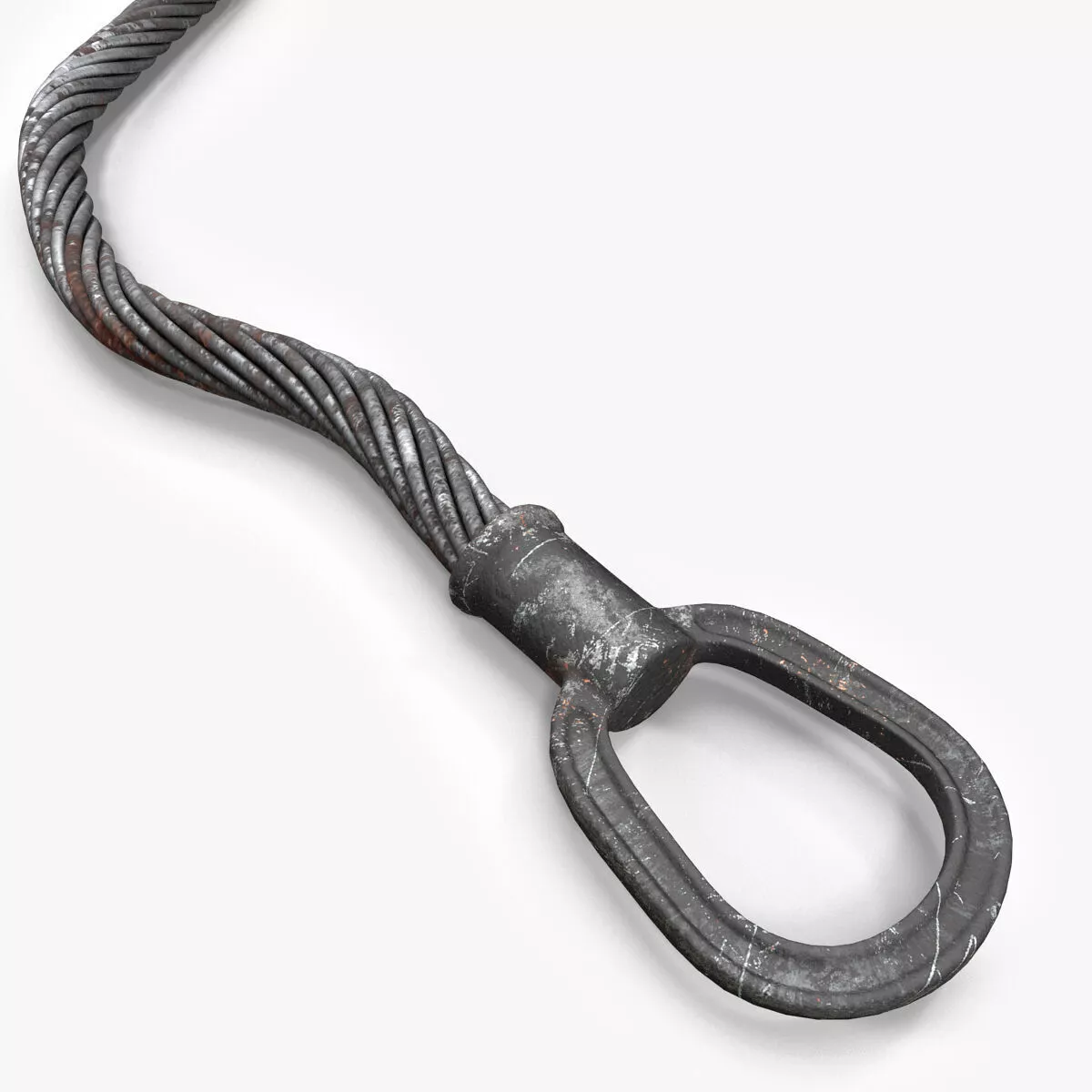 Steel Wire Rope 3D model