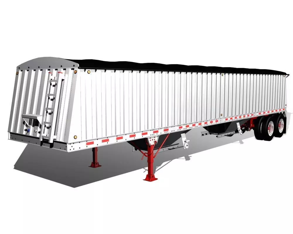 Grain Trailer 3D model