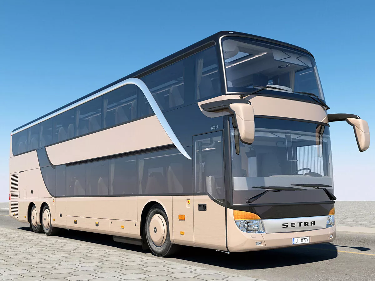Setra S 431 DT 3D model