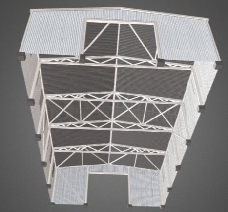 Industrial Hangar for summer