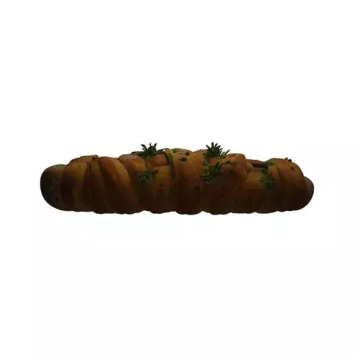 Artisan Bread Delight food 3D model