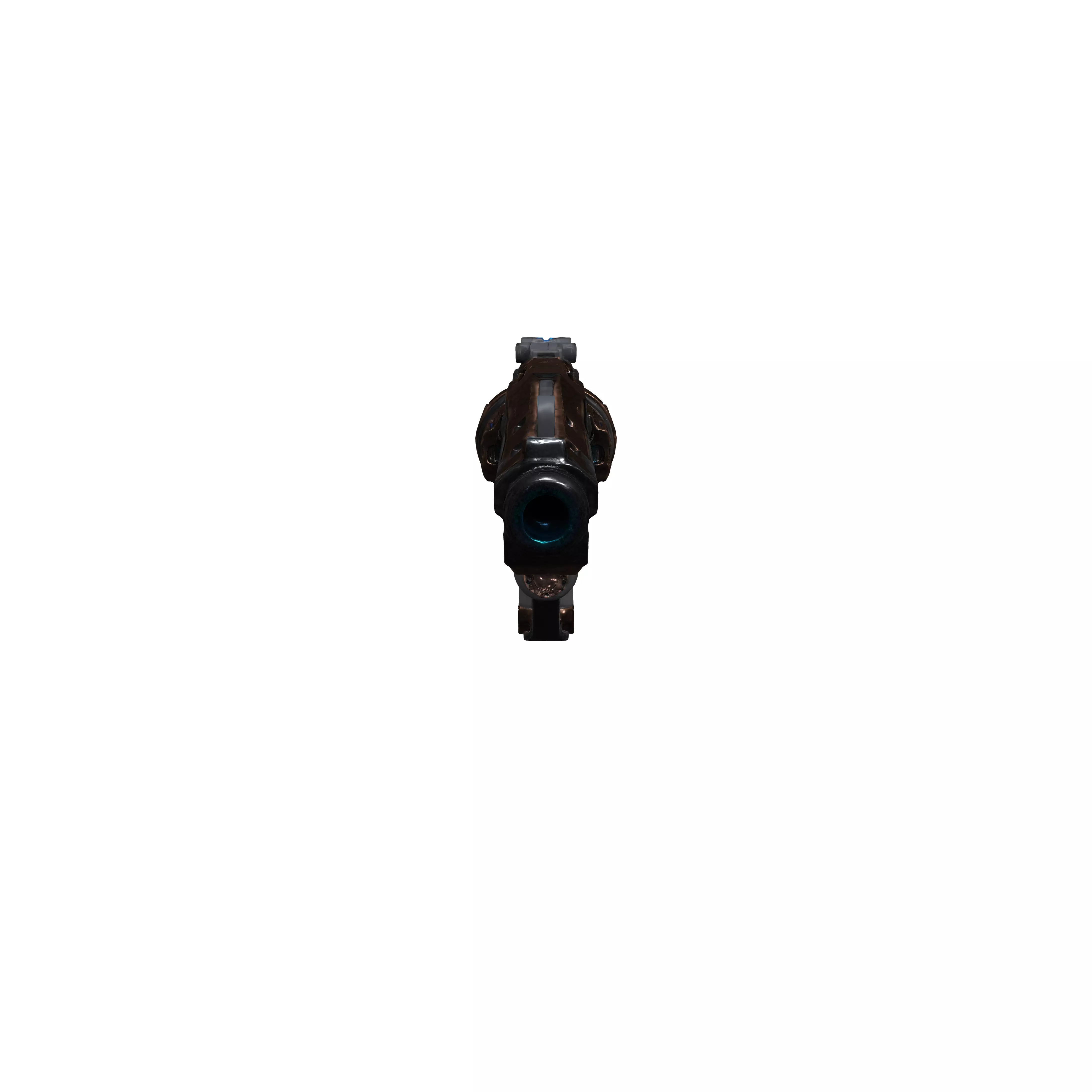 based on the original NES Light Gun Zapper a scifi futuristic... 3D model