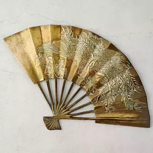 Asian Brass Fan