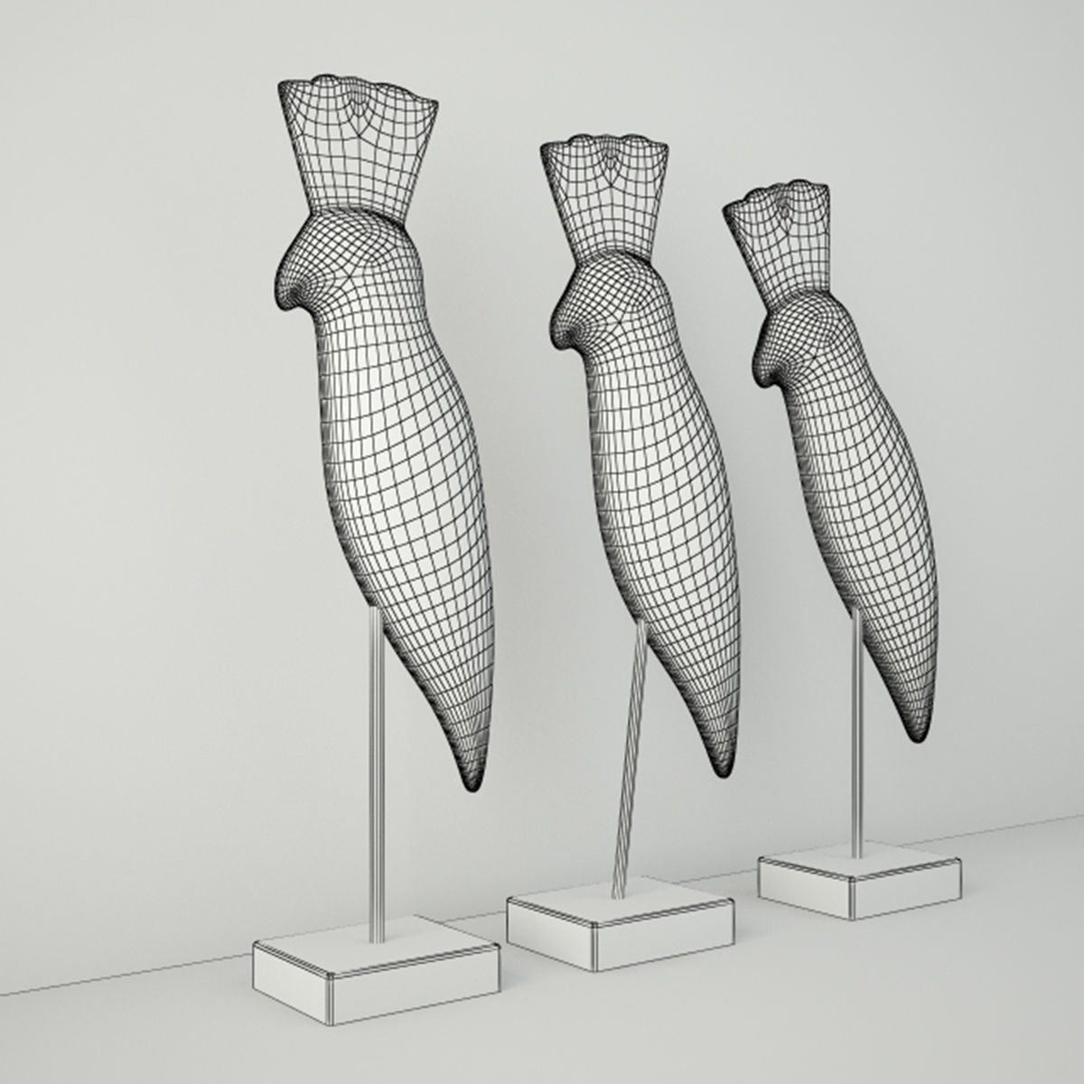 Decorative Mittus 2 3D model_3