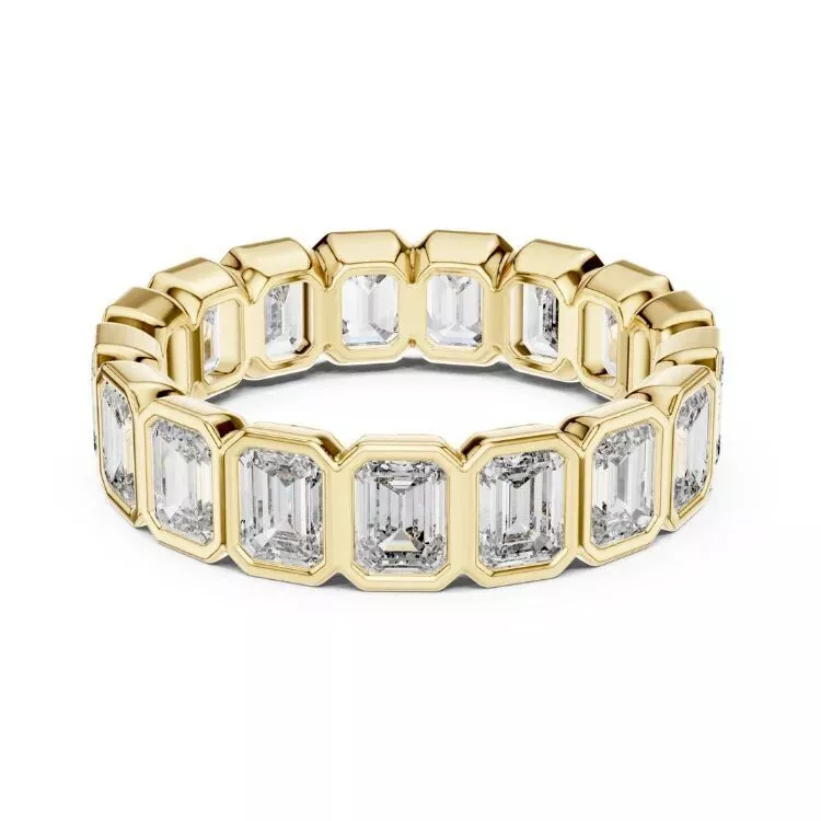 Rings Emerald Diamond Rings Premium RIngs 3D print model