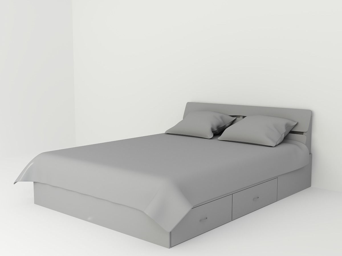 bed 1a 3D model_4