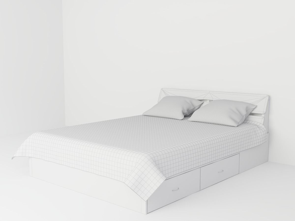 bed 1a 3D model_3