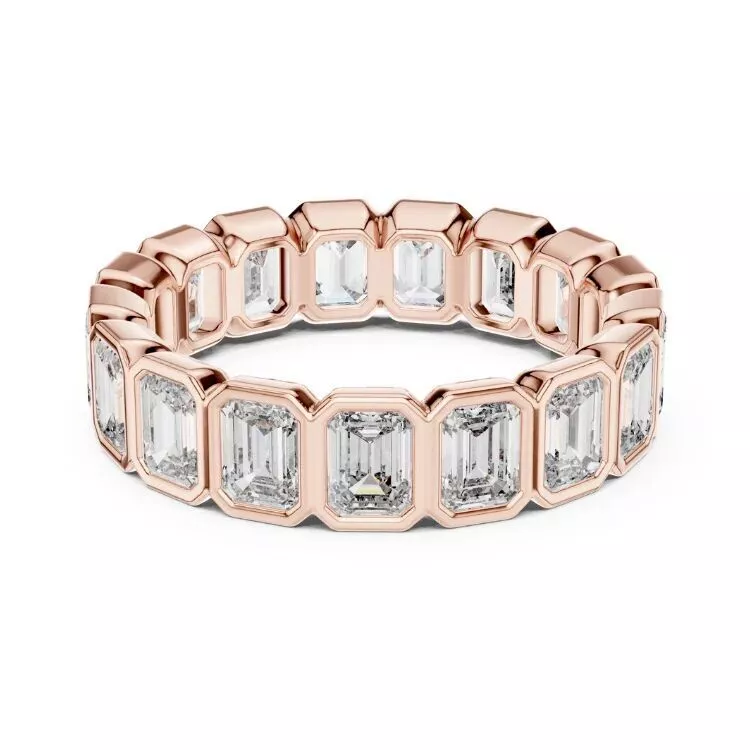 Rings Emerald Diamond Rings Premium Rings 3D print model