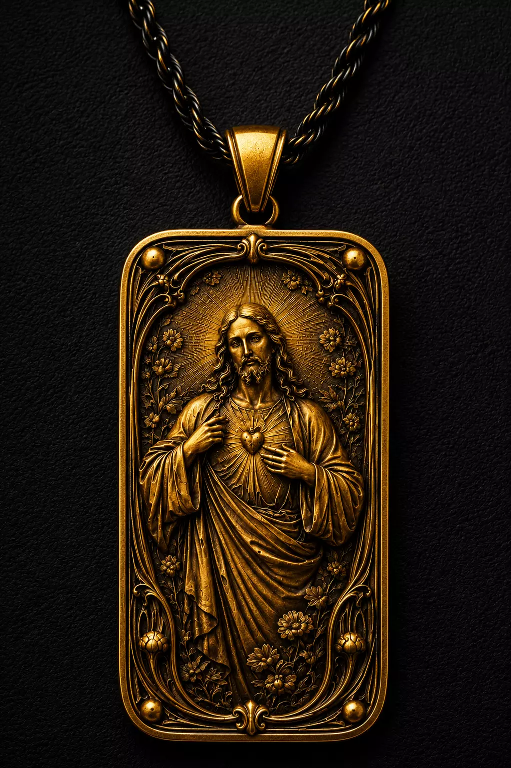 Pendant Religious Pendant Jesus Pendant 3D print model