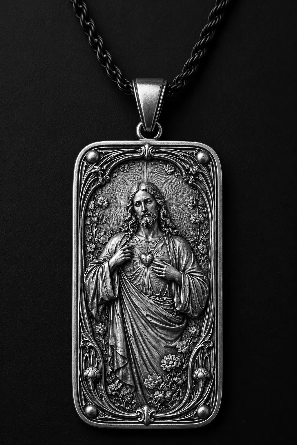 Pendant Religious Pendant Jesus Pendant 3D print model