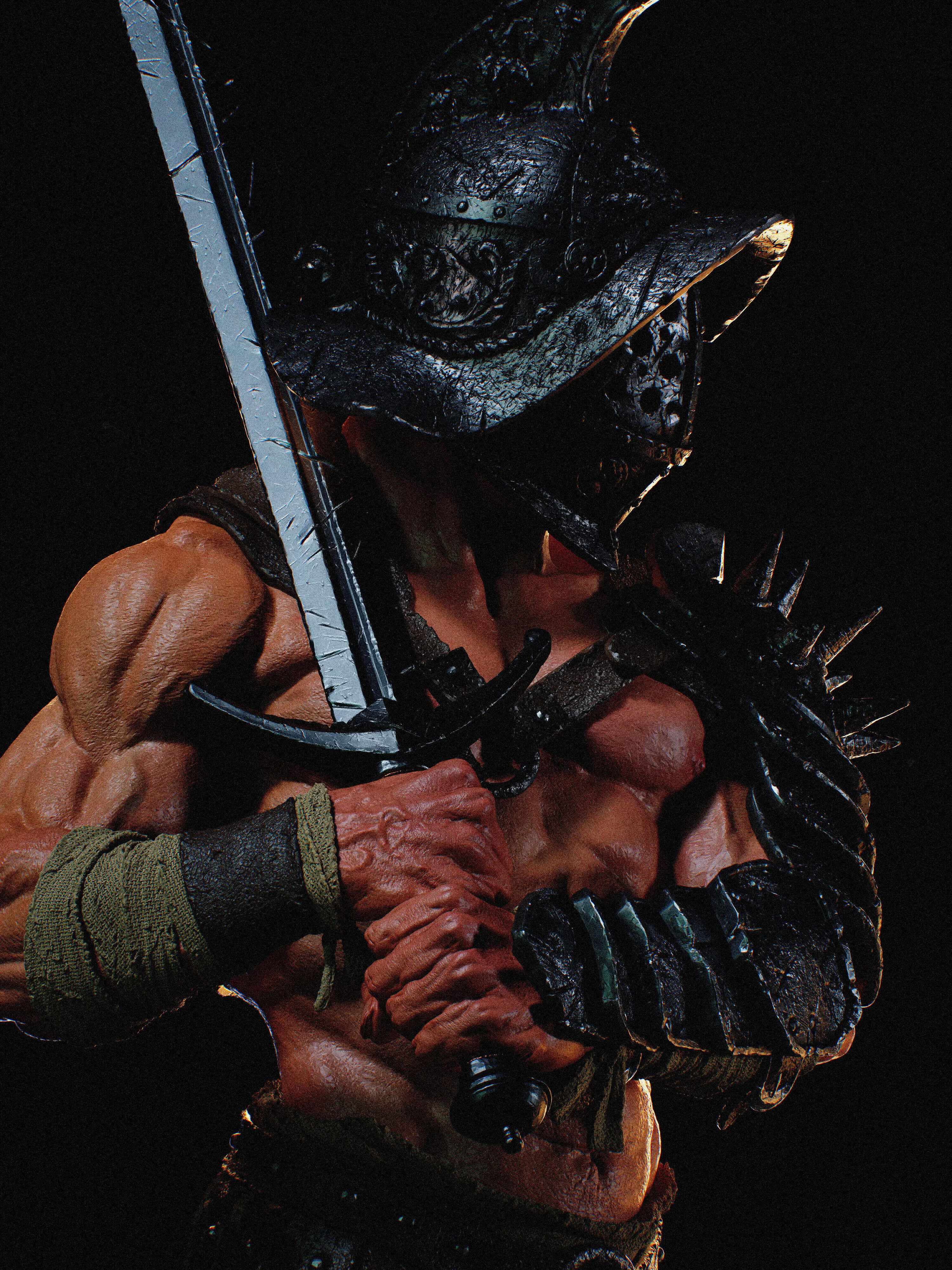Gladiator 3D Print 3D print model