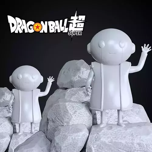 Zeno Dragon Ball Super STL - 3D Printable Anime Figure