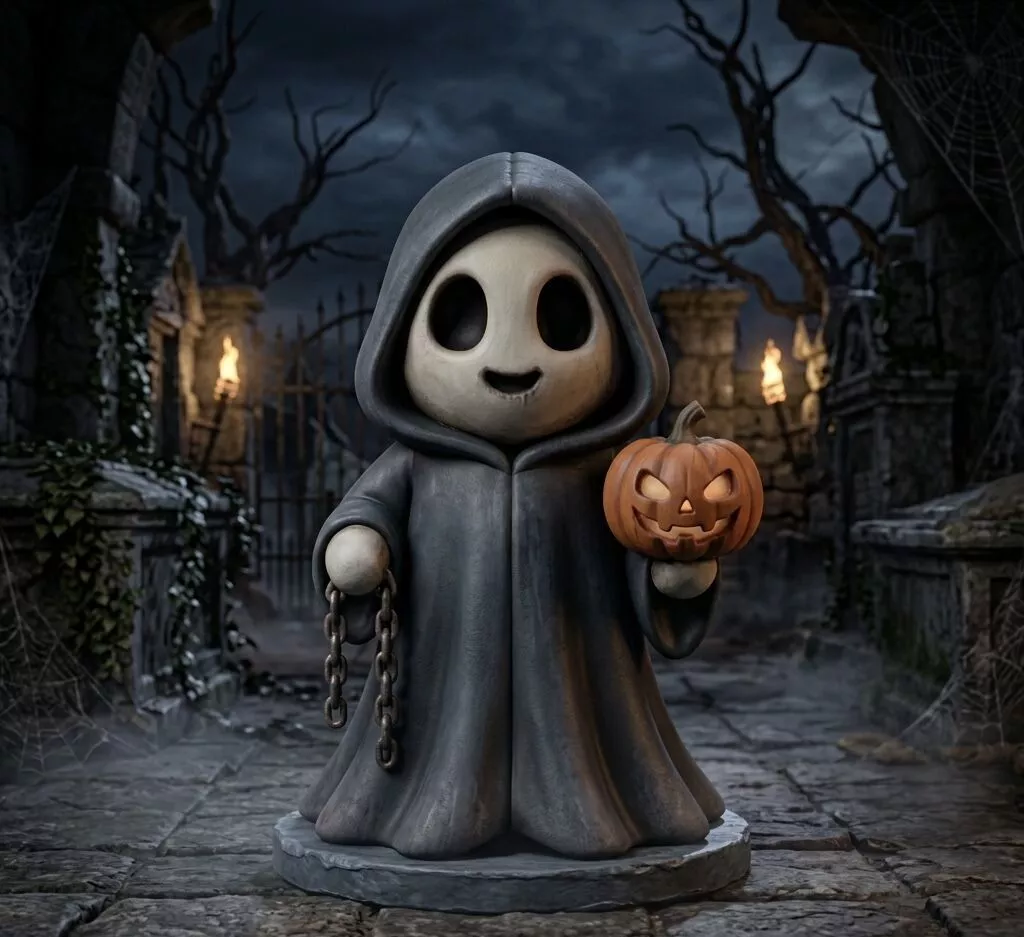 Horror Halloween character 3D print model