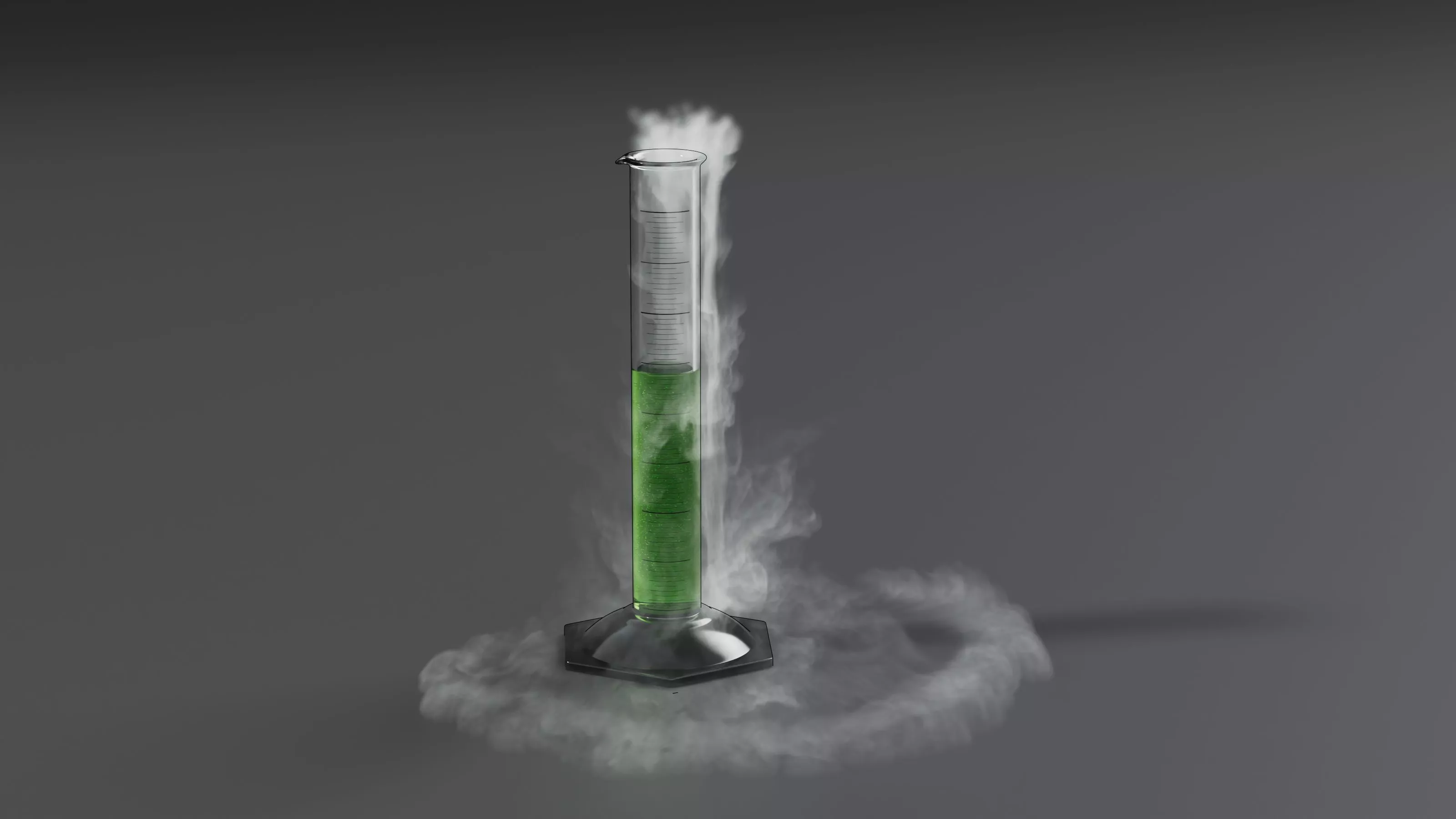 Graduated Cylinder 3D model