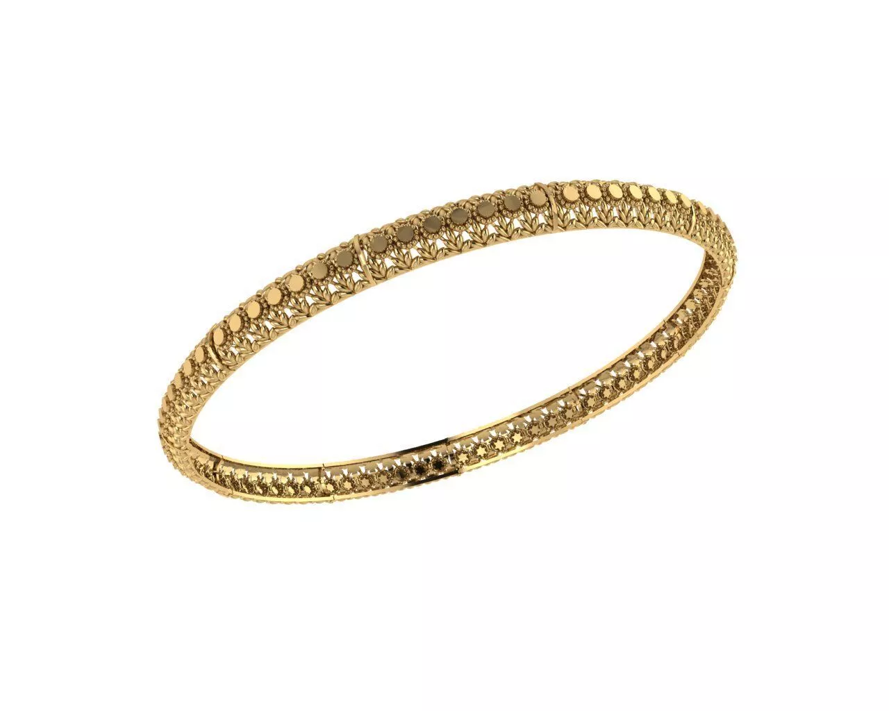 Indian Bracelet 3D print model