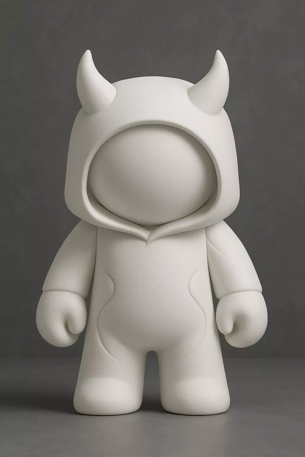 demon hooded 3D print model