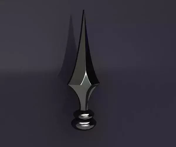 Ornamental Spearhead Finial