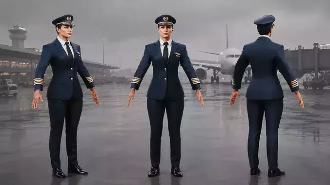 Female Pilot Commercial