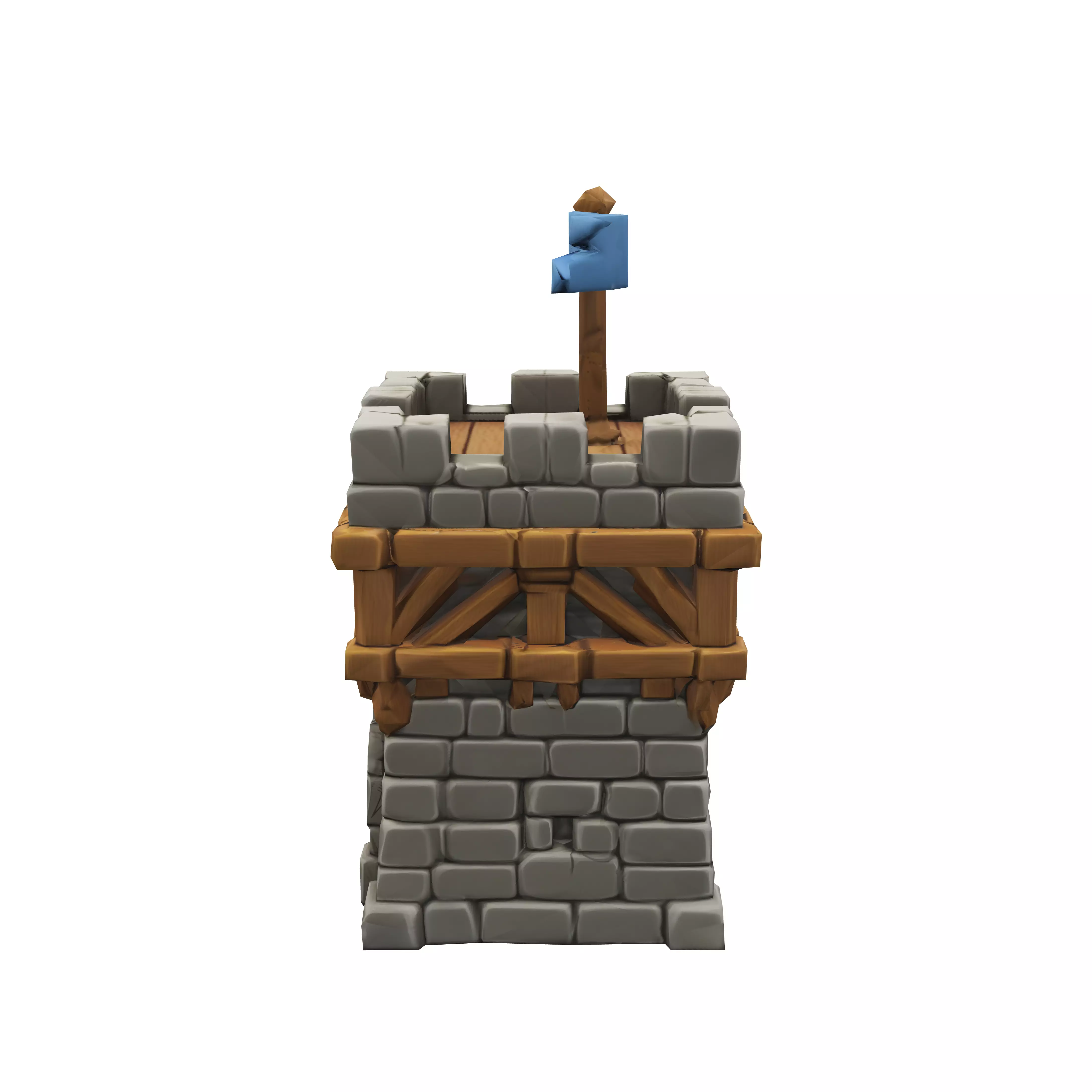 keep building1Village KeepTier 1 3D model