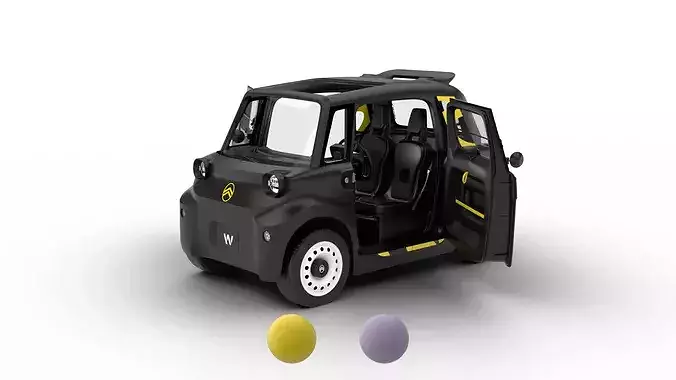 Citroen Ami Rip Curl 2026 HQ 3d model