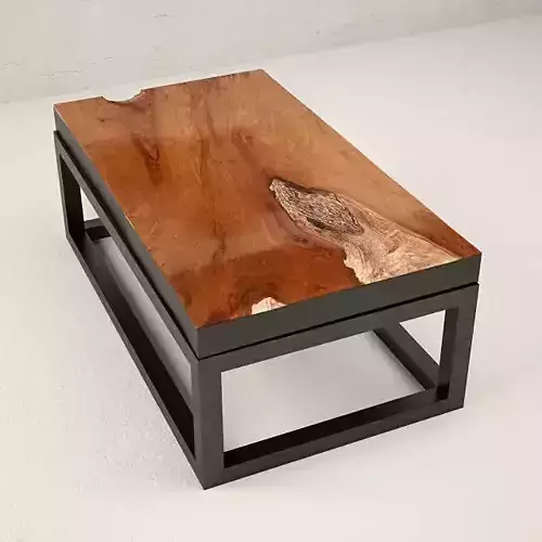Teak Coffee Table 3D model