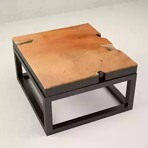 Teak Coffee Table 3D model