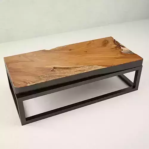 Teak Coffee Table 3D model