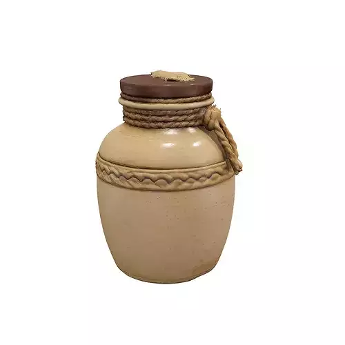 Rustic Sheep Jar food 3D model 3