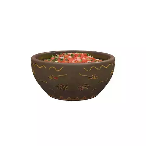 Salsa Delight food 3D model 3