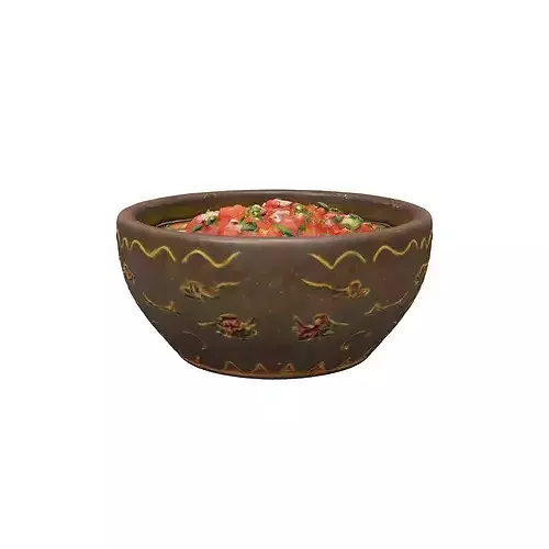 Salsa Delight food 3D model 5