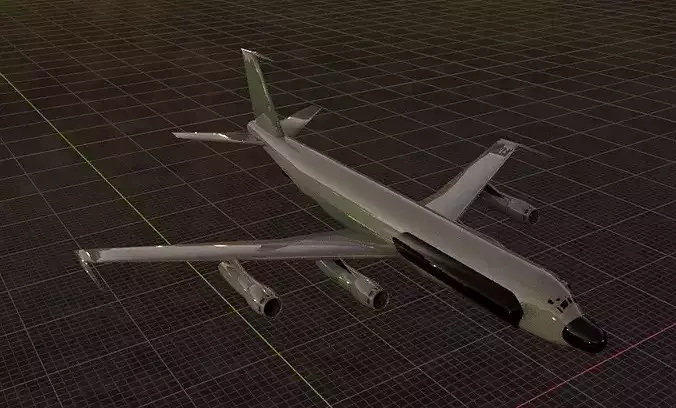 RC-137 Style ELINT Spy Plane - Custom 1950s Jetliner