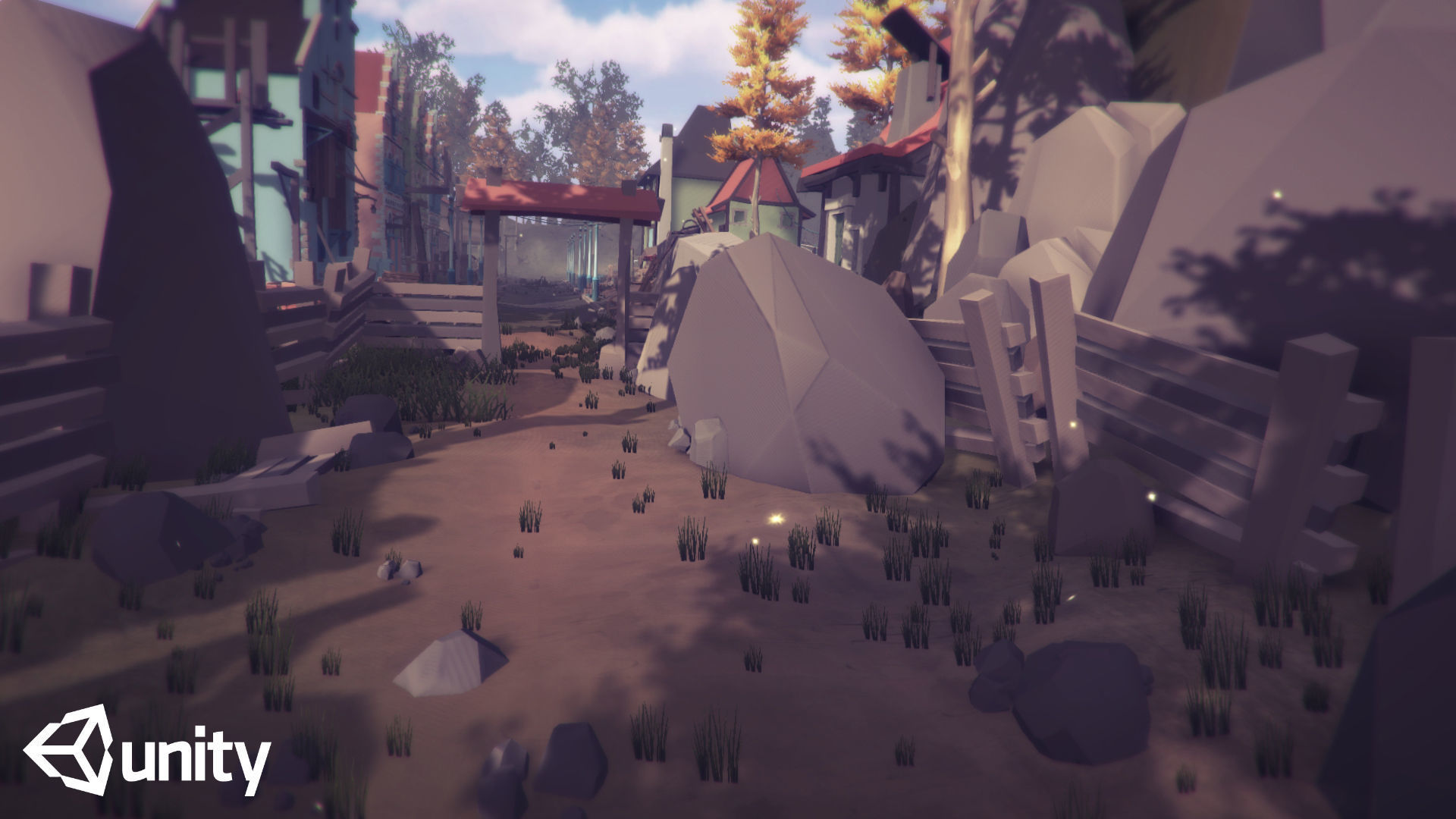 The Village and City of 18th Century Pack Low-poly 3D model_23